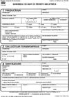Aperu d'un bordereau de suivi de dchets industriels
