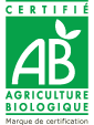 Logo : Certifé AB (agriculture biologique)